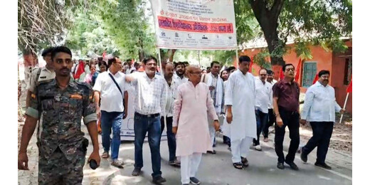प्रस्तावित विश्वविद्यालय विधेयक के खिलाफ बीआरएबीयू में विशाल धरना-प्रदर्शन, चरणबद्ध आंदोलन तेज